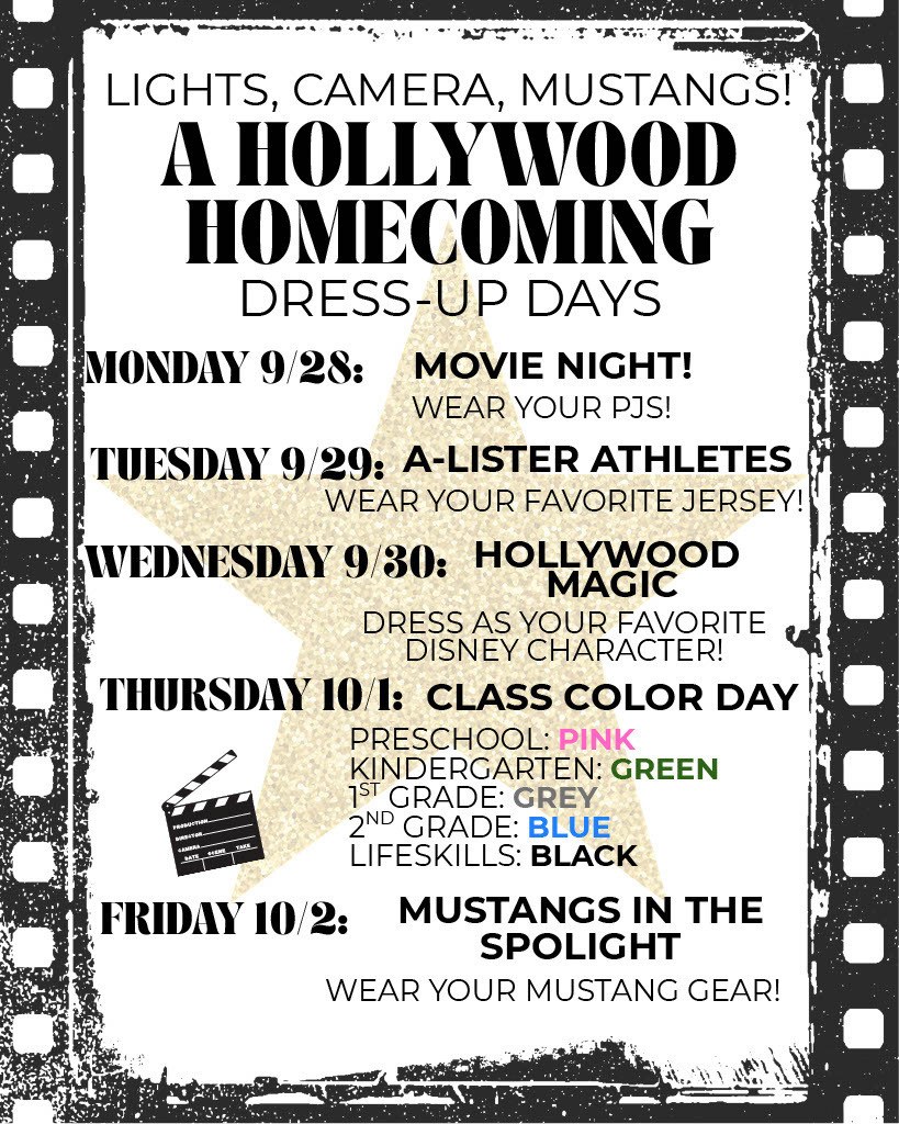 Publisher image for Here are the Northside dress up days for Homecoming Week next week: