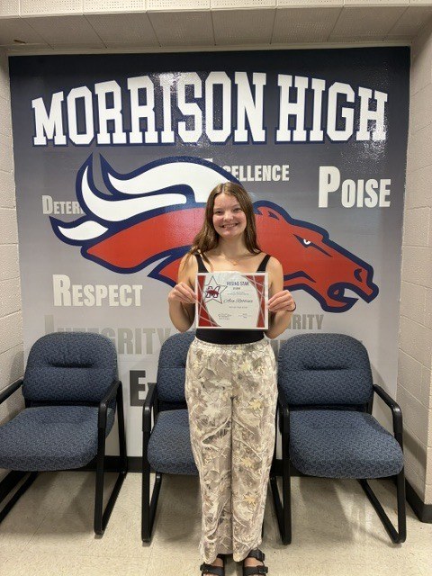 Publisher image for Congratulations to our MHS "Rising Star" Students for September.